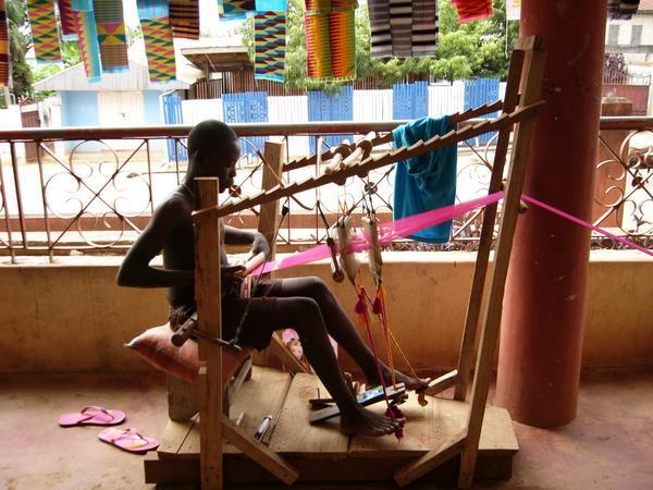 Kente Clothes Weaver